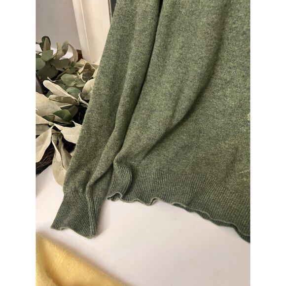 Lot 2 Tahari Sweater Womens L 100% 2 Ply Cashmere  Crewneck Pullover.   V - Picture 8 of 10